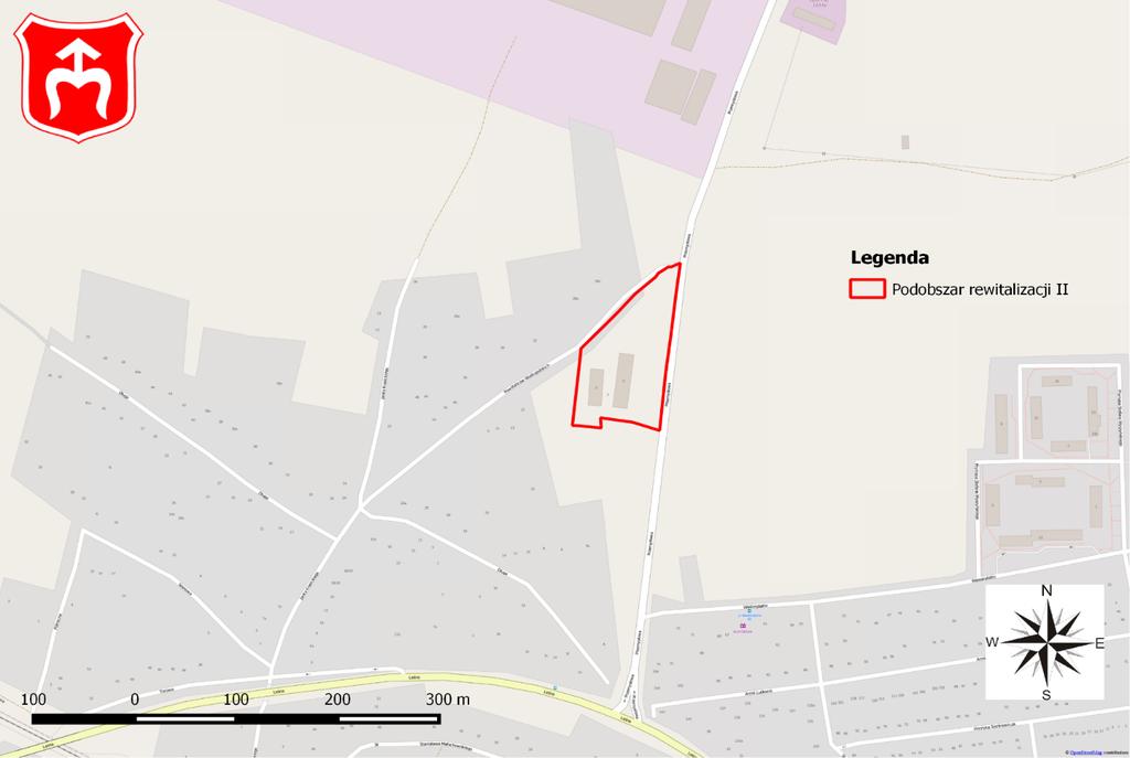Diagnoza na potrzeby wyznaczenia obszaru zdegradowanego i obszaru rewitalizacji na terenie Gminy Opoczno Mapa 14