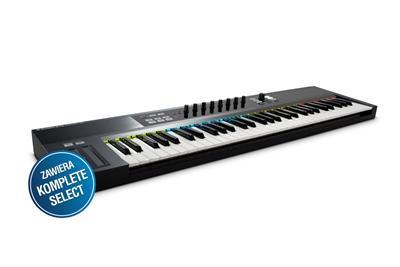 14925 KOMPLETE KONTROL S49 klawiatura sterująca Nowe klawiatury KOMPLETE KONTROL oferują bezprecedensową kontrolę instrumentów z serii KOMPLETE i są  14926 KOMPLETE KONTROL S61 klawiatura sterująca 2