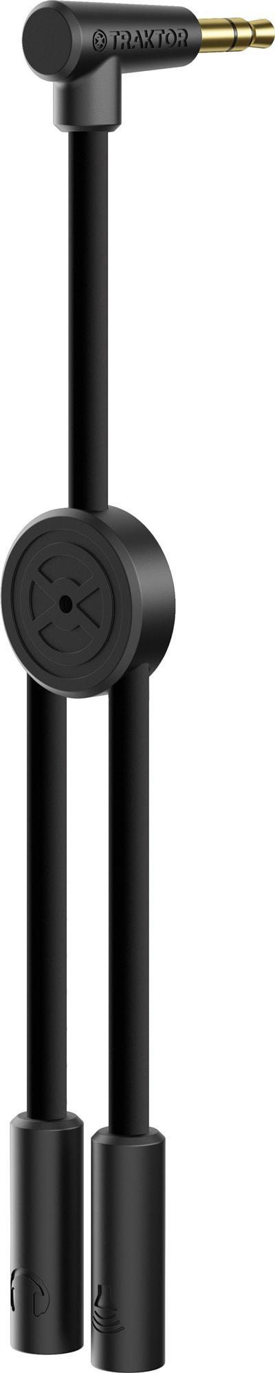 14067 TRAKTOR DJ CABLE kabel splitujący dźwięk TRAKTOR DJ CABLE jest wysokiej jakość kablem splitującym dźwięk, dedykowanym do programu TRAKTOR DJ.