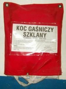 (agregaty gaśnicze), hydronetki wodne, koce gaśnicze, tłumice, bosaki, łopaty, wiadra,