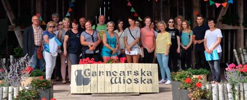 Wioski tematyczne w Garncarskiej Wiosce W dniach 30-31 sierpnia Fundacja NIDA organizowała wizytę studyjną pt. Wioski tematyczne w działaniu.