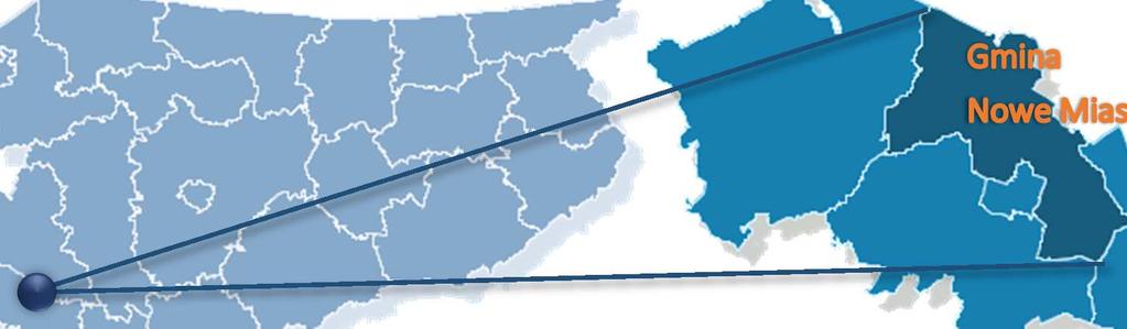 Lesistość gminy wynosiła wówczas 18,1% ogółu powierzchni. Poniższa mapa przedstawia położenie Gminy Nowe Miasto Lubawskie w układzie regionalnym i lokalnym.