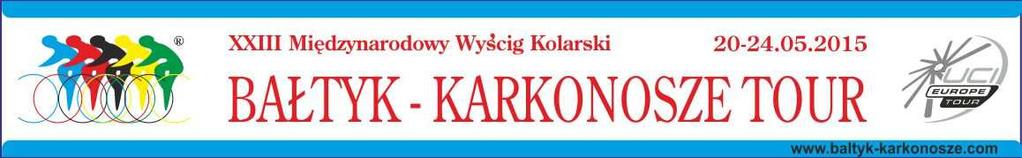 Organizator / Organiser: Towarzystwo Kolarskie KARKONOSZE TOUR 58-500 Jelenia Góra, Groszowa 18/6 Komunikat Nr 7 - końcowy / Communique No 7 - final Trasa / Route: Piechowice - Karpacz M-ce Place Nr