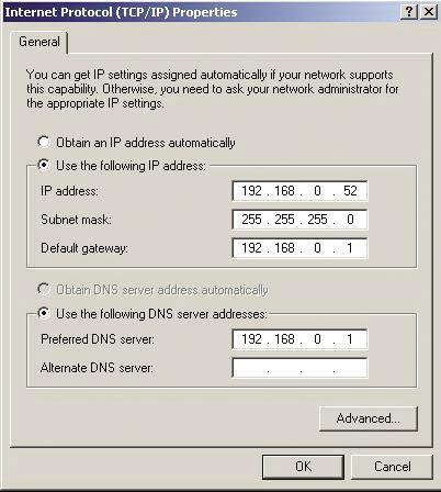 Wybierz Uzyskaj adres serwera DNS automatycznie.