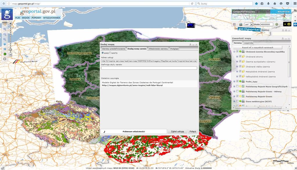 mapy.geoportal.gov.pl/imap Geoportal [przykłady] http://uslugi.wrotamazowsza.