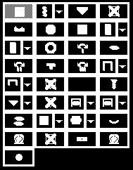 Symbole Lista symboli: Akcje: Utwórz nową wersję diagramu Dodaj ząb