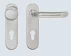 ze szkła bezpiecznego (6 mm) Zespolone szkło bezpieczne (6 mm) Szkła ornamentowe (6 mm) Mastercarré Masterpoint Masterligne Rama przeszklenia Aluminium eloksalowane E6 / EV 1 Drewniane