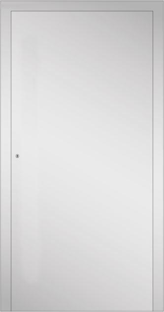 6 STANDARD DRZWI Panel 2 str zlicowany od strony zewnętrznej i wewnętrznej Zamek 3 punktowy automatyczny (w przypadku