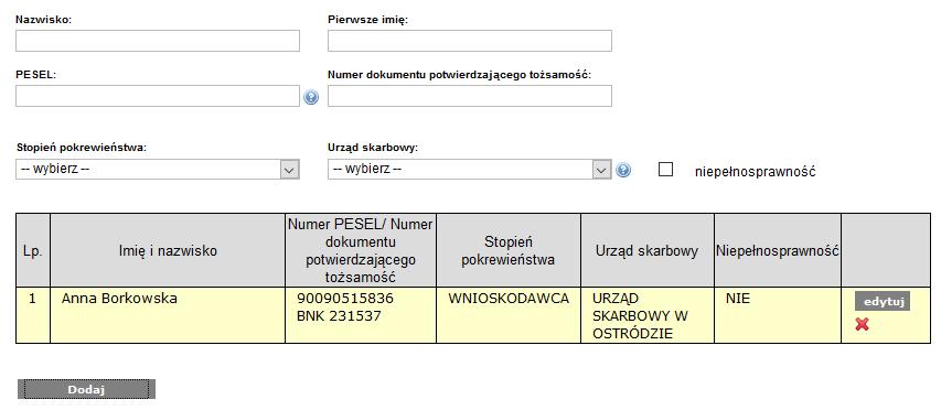 przeniesione do tabeli. Rysunek 59.