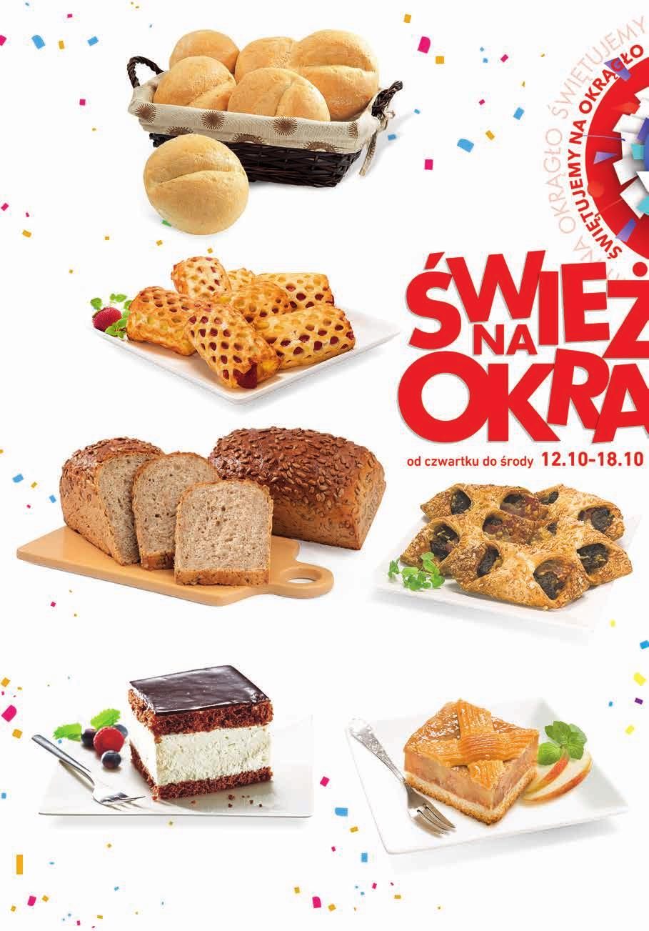 0 35 Bułka poznańska 75 g, 0,47 zł / 100 g od 38% TANIEJ od 1 19 1,92 Ciastko ze słodkim nadzieniem i migdałami fantazja duet z truskawką 85-95 g, od 1,25 do 1,40 zł / 100 g 1 zł TANIEJ 3,29 2 29