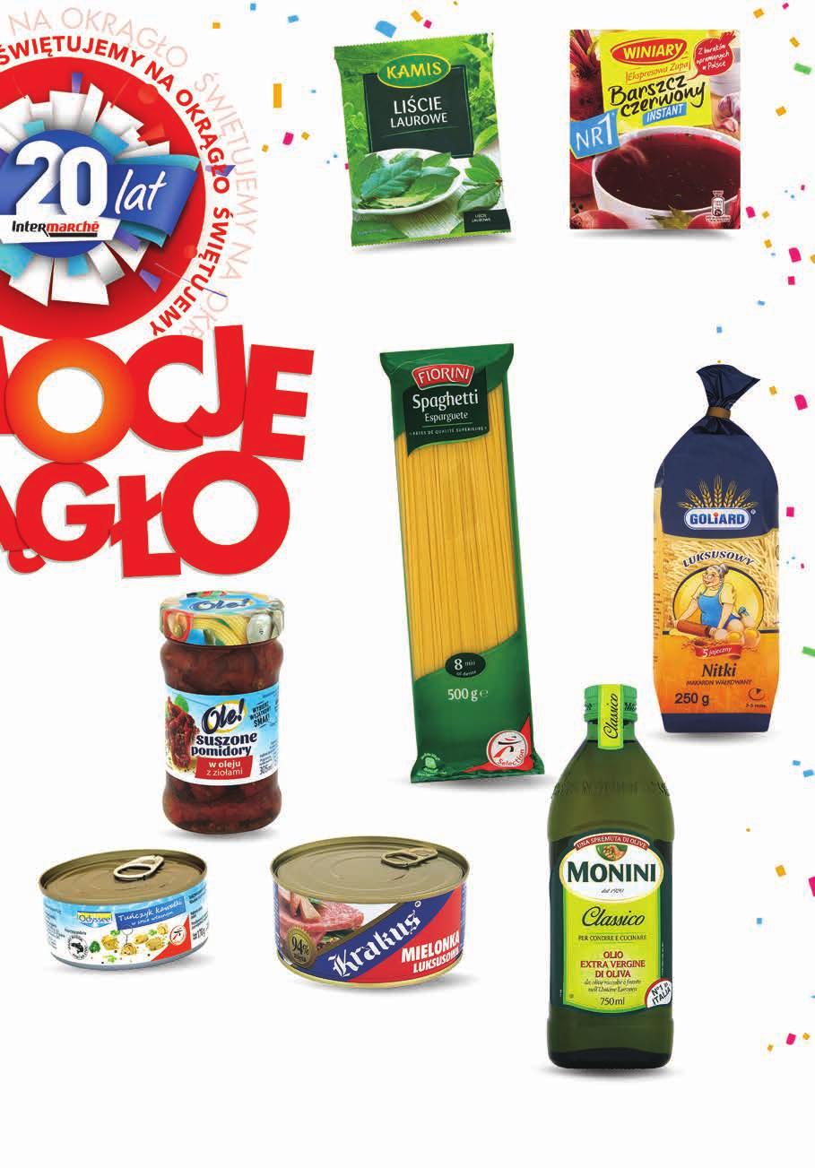od 20% TANIEJ od 1,75 39 Przyprawa Kamis 6-20 g od 6,95 do 23,17 zł / 100 g 17% TANIEJ 1,69 1 39 Zupa Winiary 40-75 g od 1,85 do 3,48 zł / 100 g od 10% TANIEJ od 2 59 2,89 1 zł TANIEJ 7,99 6 99