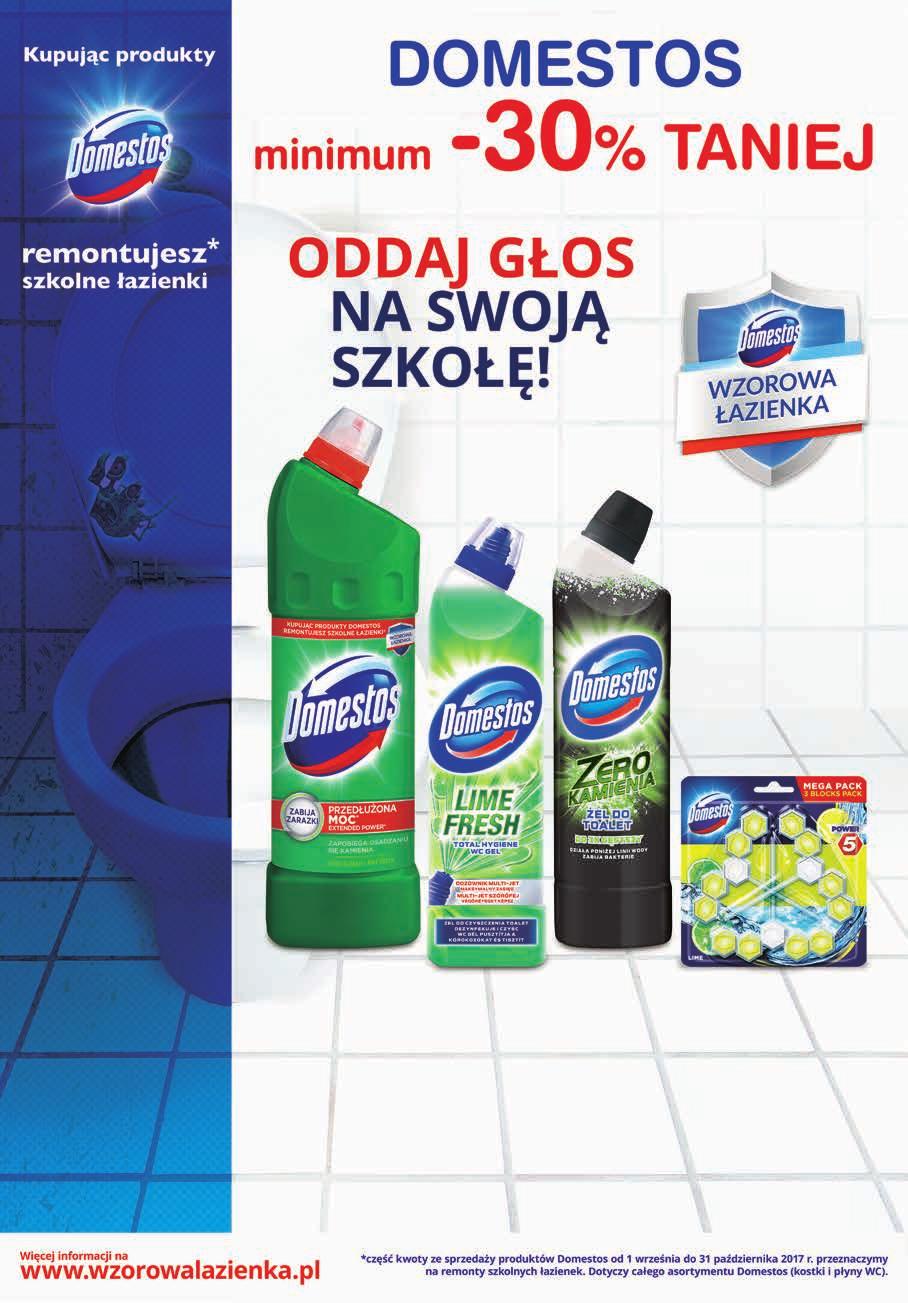 * więcej produktów szukaj w sklepie 3 zł TANIEJ 9,99 6 99 3 zł TANIEJ 9,99 6 99 3,60 zł TANIEJ 11,99 8 39 5 zł TANIEJ 14,99 9 99 3-pack Płyn do WC