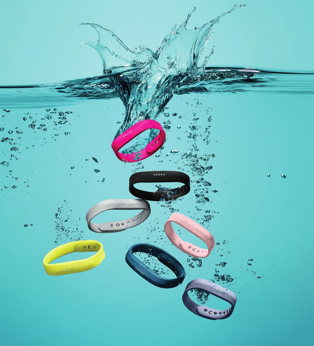 Dopasuj swój ﬁtness do siebie akcesoriami Fitbit.