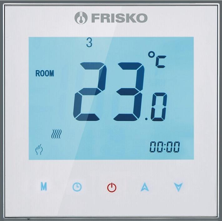 Termostat pokojowy z obsługą MODBUS-RTU BHT-1000-M OPIS BHT-1000-M jest termostatem programowanym przeznaczonym do sterowania ogrzewaniem pomieszczeń w systemach SMART-CONTROL lub innych,