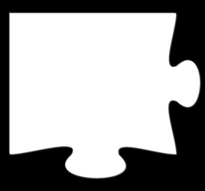 Na drugi stosik odłóż puzzle z jednym prostym bokiem, a do trzeciego