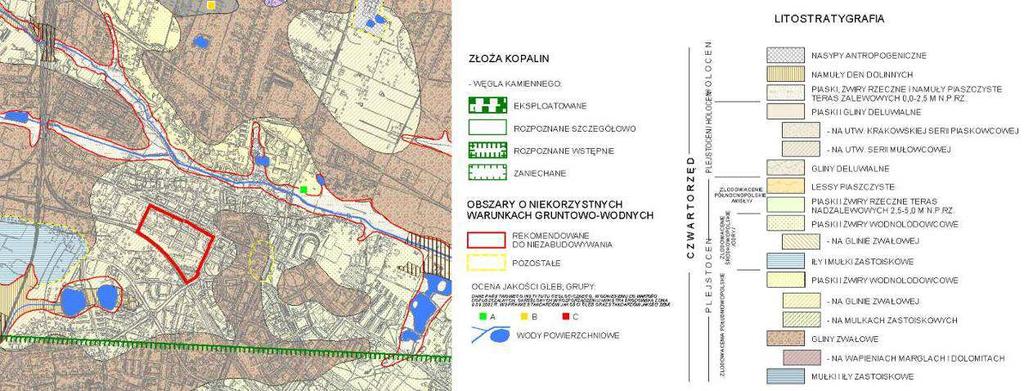 , zmodyfikowane Realizacja ustaleń projektu planu nie stanowi żadnego zagrożenia i nie ma wpływu na uwarunkowania geologiczne.