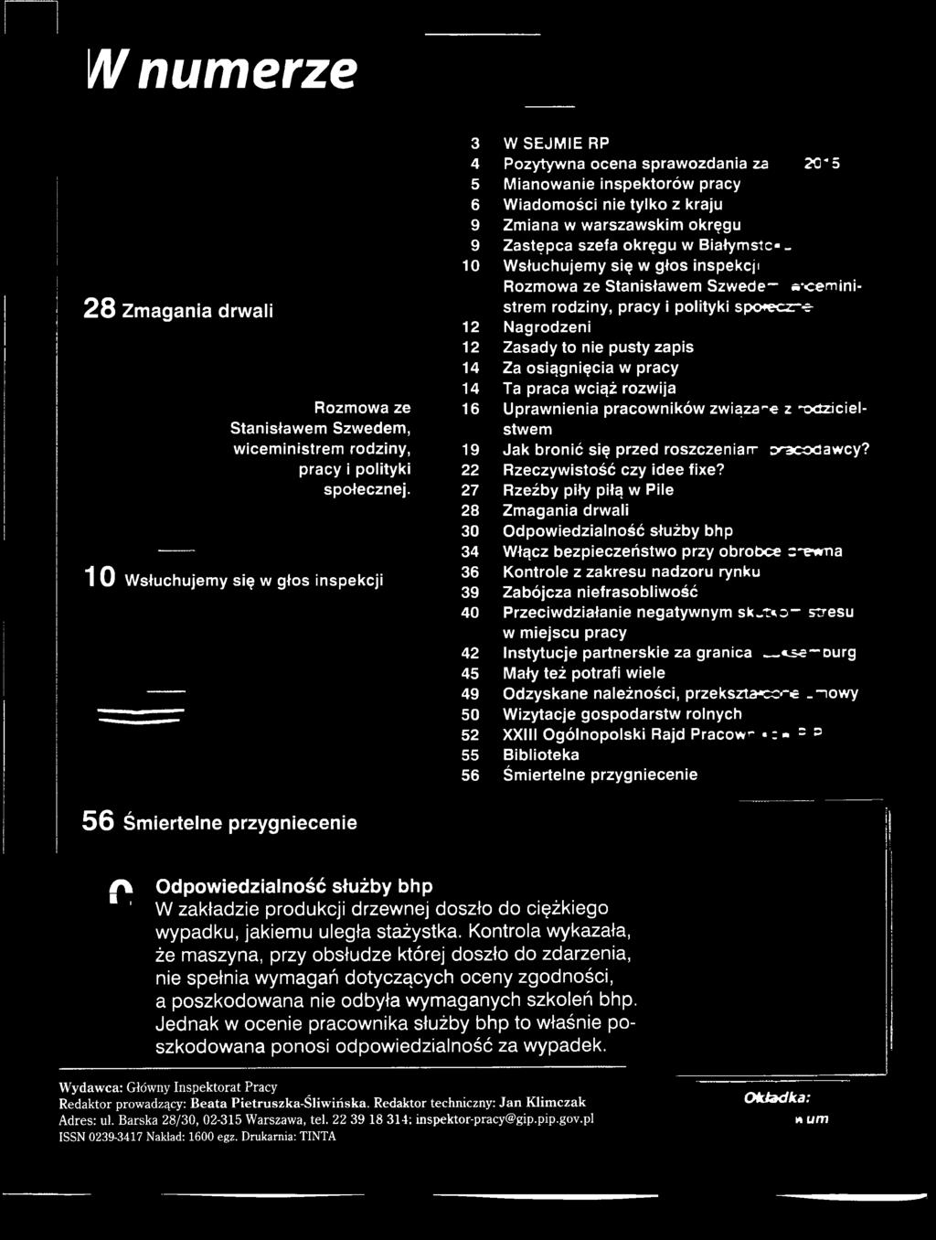 pracodawcy? Rzeczywistość czy idee fixe?