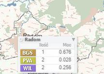 wykorzystujących odnawialne źródła energii na terenie województwa mazowieckiego Źródło: http://ure.gov.