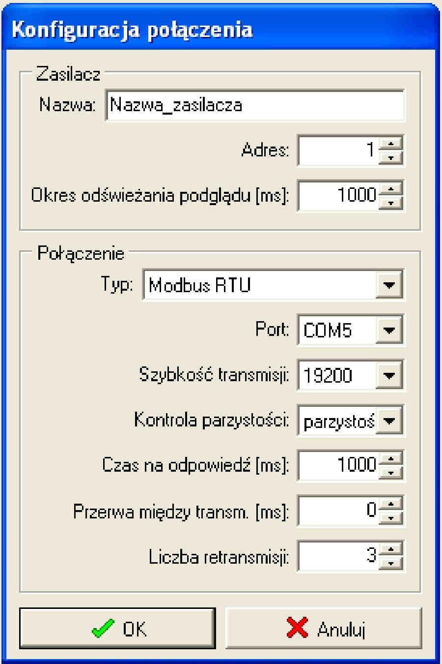 3. Konfiguracja połączenia w programie PowerSecurity. Program PowerSecurity należy pobrać ze strony: http://www.pulsar.pl/pliki/powersecurity.exe 1. Uruchomić program PowerSecurity. 2.