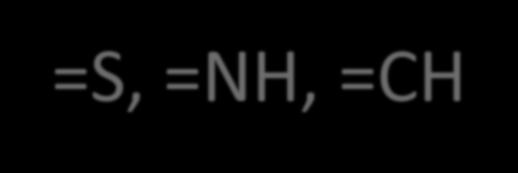 Atomy lub grupy atomów o tej samej wartościowości lub ilości elektronów walencyjnych: -SH, -CH 3, -NH 2 izostery grupy OH =S, =NH, =CH 2 izostery dla =O Zamiana na