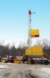 podbudowy Maksymalne obciążenie Pompa płuczkowa 9MGR-73 (NB-125) 22,4 m 50 t 210 KM 2,6 m 100 t 170 KM mocy hydraulicznej SK-175 - ilość: 1