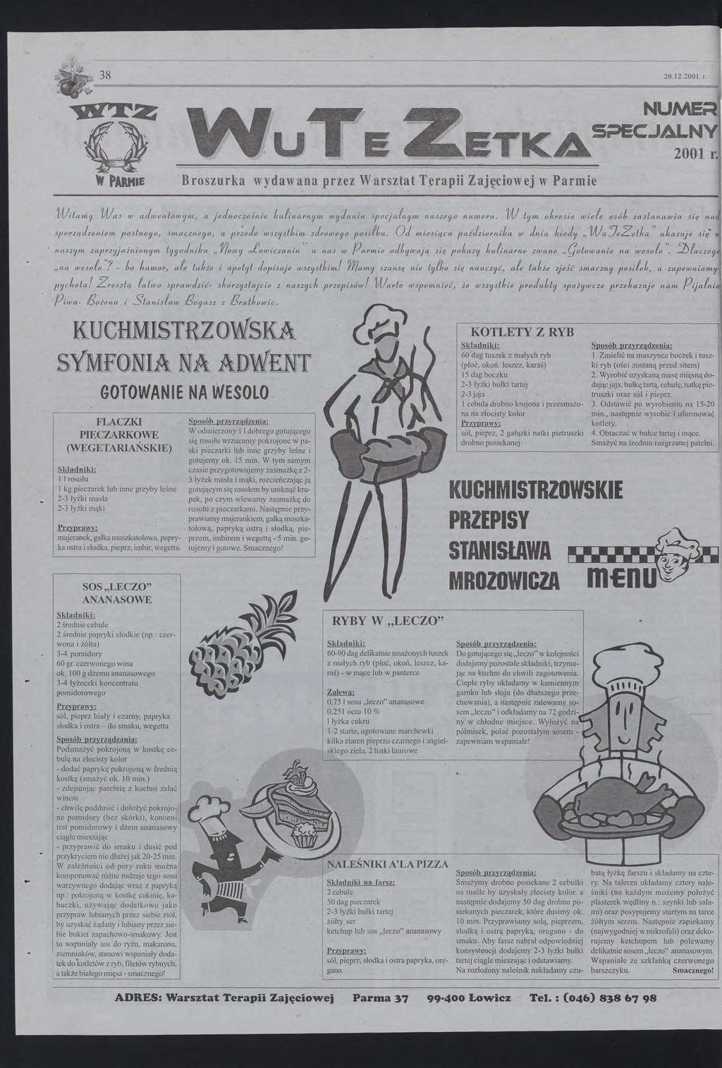 Podłączyć menu robina bar rybny