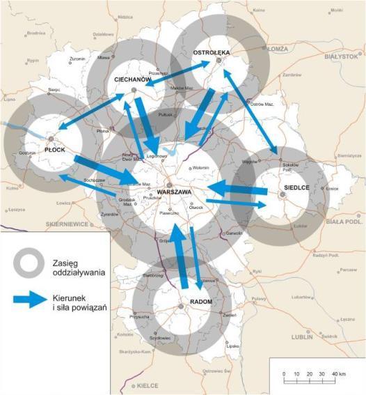 Warszawa szansą i zagrożeniem rozwoju regionu Scenariusz