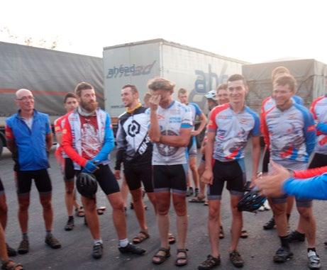 NINIWA Team dociera tu po 28 dniach jazdy. Miniony tydzień rowerzyści spędzili w Gruzji, żegnając się z Rosją i jej policyjną obstawą we wtorek 23 sierpnia.