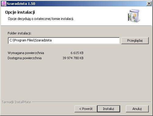 Jeżeli instalacja przebiegnie pomyślnie na ekranie pojawi się poniższy komunikat.