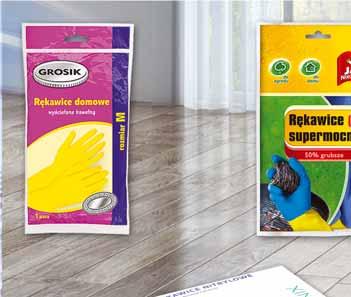 GROSIK RĘKAWICE DOMOWE trzy
