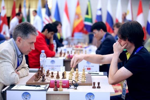 Se5 Sd5 15.Wad1 f6 Radosław Wojtaszek Maria Emelianowa 16.Sd5 ed5 17.Gd5 Wd5 18.Wd5 fe5 19.We5 Hf6 20.Hc4 Kg7 21.