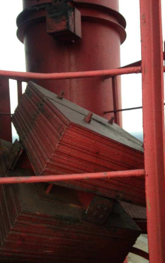 1800 mm podparty do niego pionowo-przesuwnie. Taki schemat konstrukcyjny powoduje mocno anizotropowe właściwości dynamiczne obiektów.