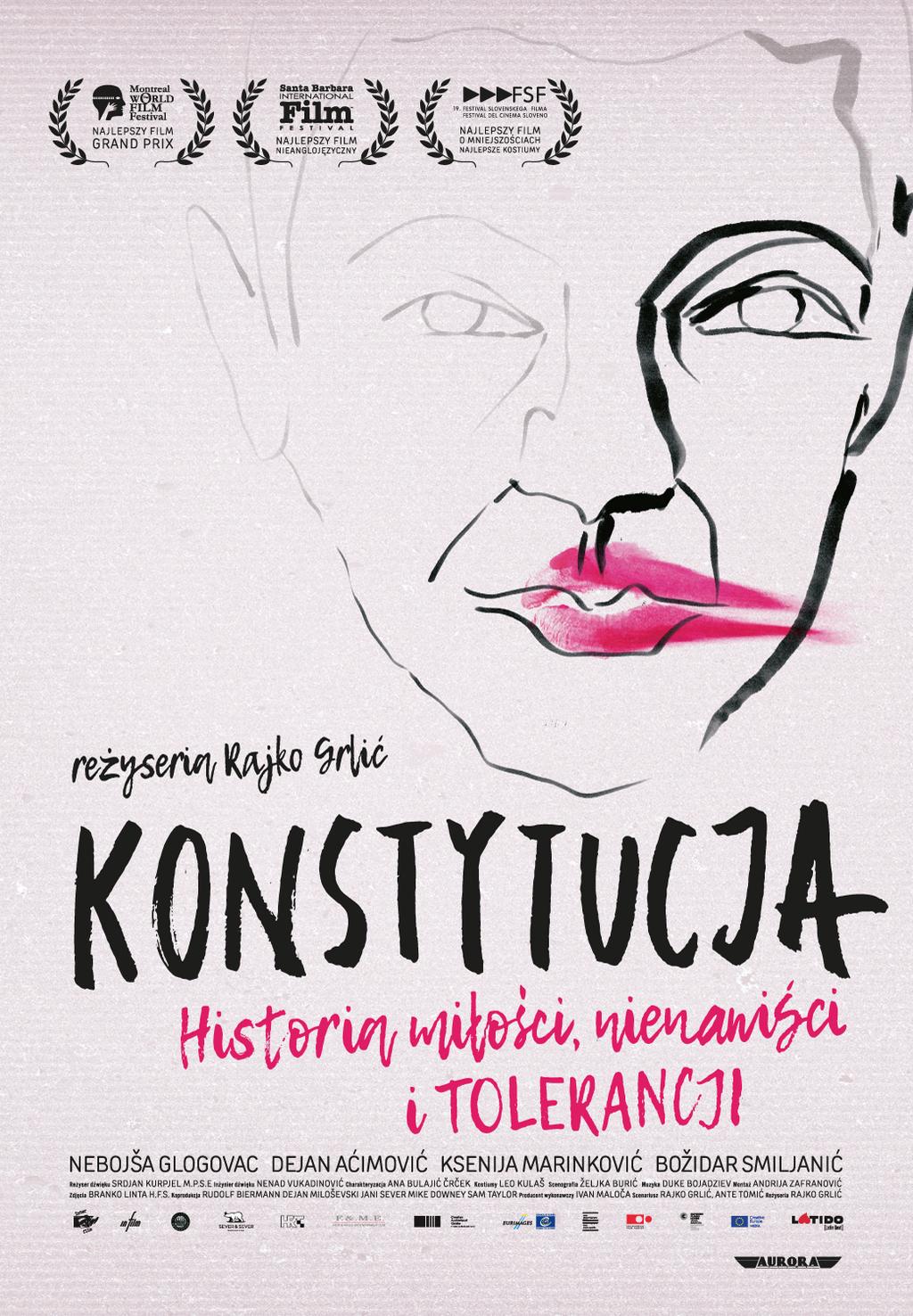 Przedstawia najlepszy film na festiwalu w Montrealu 2016 KONSTYTUCJA Aurora Films Sp. z o.o. ul. Radziwie 7 lok.