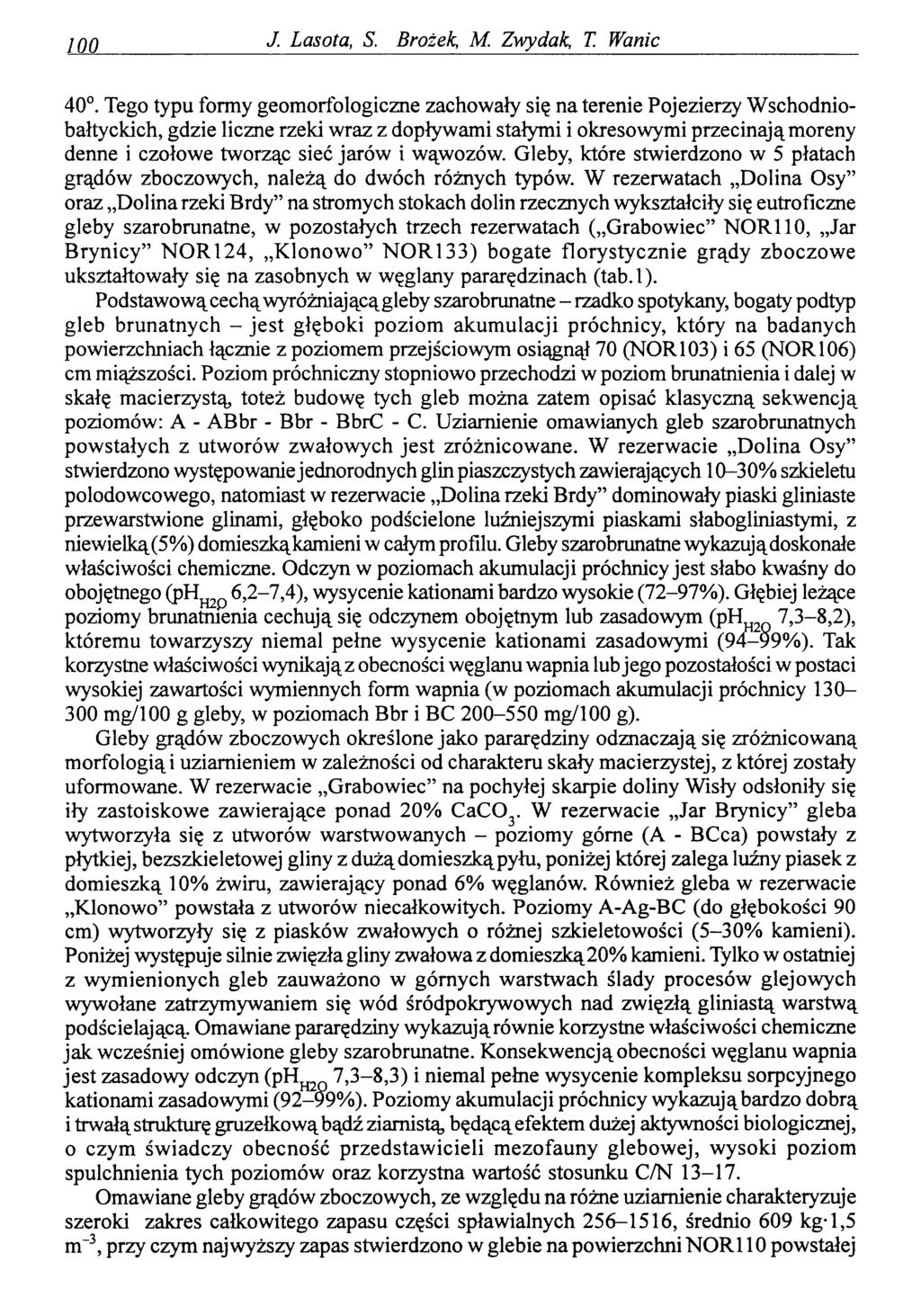100 J. Lasota, S. Brożek, M. Zwydak, T. Wanic 40.