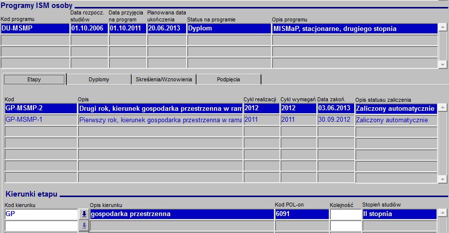 <danedotyczacestudiow> <studia> <kierunekid>6097</kierunekid> <kierunekuzupid>34116</kierunekuzupid> <formastudiow>stacjonarne</formastudiow> <datarozpoczecia>2011-10-01</datarozpoczecia>