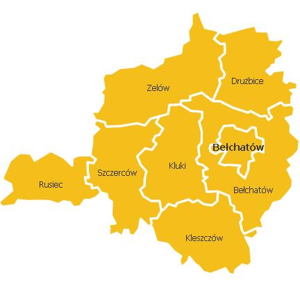 CHARAKTERYSTYKA SYTUACJI SPOŁECZNEJ, GOSPODARCZEJ, PRZESTRZENNEJ NA OBSZARZE GMINY DRUŻBICE. 1.1. Informacje ogólne.