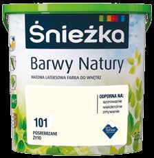 28 49 35 od 14 ŚNIEŻKA BARWY NATURY 2,5 L matowa