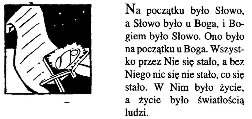 24 XII Wigilia, Msze św. 6.15 8.30 16.00 za śp. ks. kan. Andrzeja Jagłę w 38 rocznicę śmierci, 0.00 Pasterka; 25 i 26 XII jak w niedzielę // 27 XII początek kolęd duszpasterskich; 28 XII niedziela św.