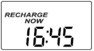 modelu urządzenia (AF) oraz numer testowy (np. J1.6). Następnie na ekranie pojawia się napis Ustaw Godzinę SET TIME i zaczyna migać 12:00.
