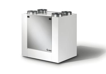 Rekuperatory systemu VASCO SILENT VENTILATION o wydajnościach nominalnych od 150 do 500 m 3 /h, a także system kanałów powietrznych zaprojektowano z przeznaczeniem do zastosowania w domach