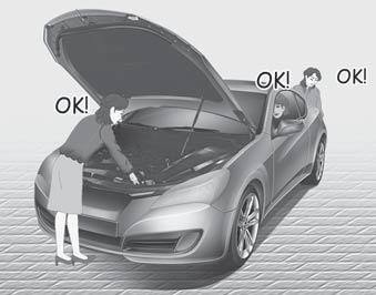Jazda samochodem Hyundai E110700ABH Jazda po autostradach OBK029001 Opony Dostosować ciśnienie w oponach do wartości zgodnych ze specyfikacją.