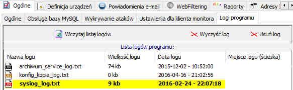 3. W przypadku wykrycia błędu z opisem Access denied podczas wykonania testu kontroli dostępności hosta dodano informację o konieczności uruchomienia programu z uprawnieniami administratora 4.