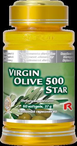 promieniowania UV i smogu elektromagnetycznego VIRGIN OLIVE STAR zawiera antyoksydanty polifenolowe otrzymane ze świeżych, uprawianych organicznie oliwek oraz kwas alfa-liponowy.