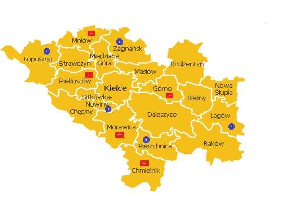 Powiatowe placówki służby zdrowia świadczą również usługi medyczne z zakresu rehabilitacji, diagnostyki laboratoryjnej i obrazowej oraz medycyny pracy, a Powiatowe Centrum Usług Medycznych świadczy