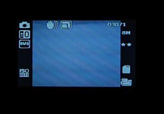 Photo Mode We use the OK key to take a picture. We use the MENU key to enter the settings.