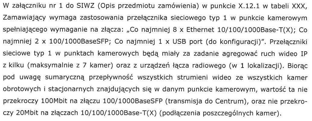 dostarczonych licencji do zarządzania i rejestracji video