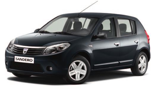 Miejsca w Dacii Sandero nie brakuje! Bagażnik o pojemności 320 litrów należy do największych w tej klasie. Mocna i niezawodna konstrukcja Dacii Sandero wytrzyma trudne warunki drogowe i klimatyczne.