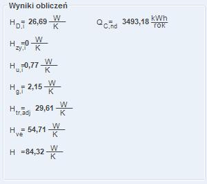 Opis obliczeń sezonowego zapotrzebowania na chłód na cele chłodzenia i wentylacji 8.1.