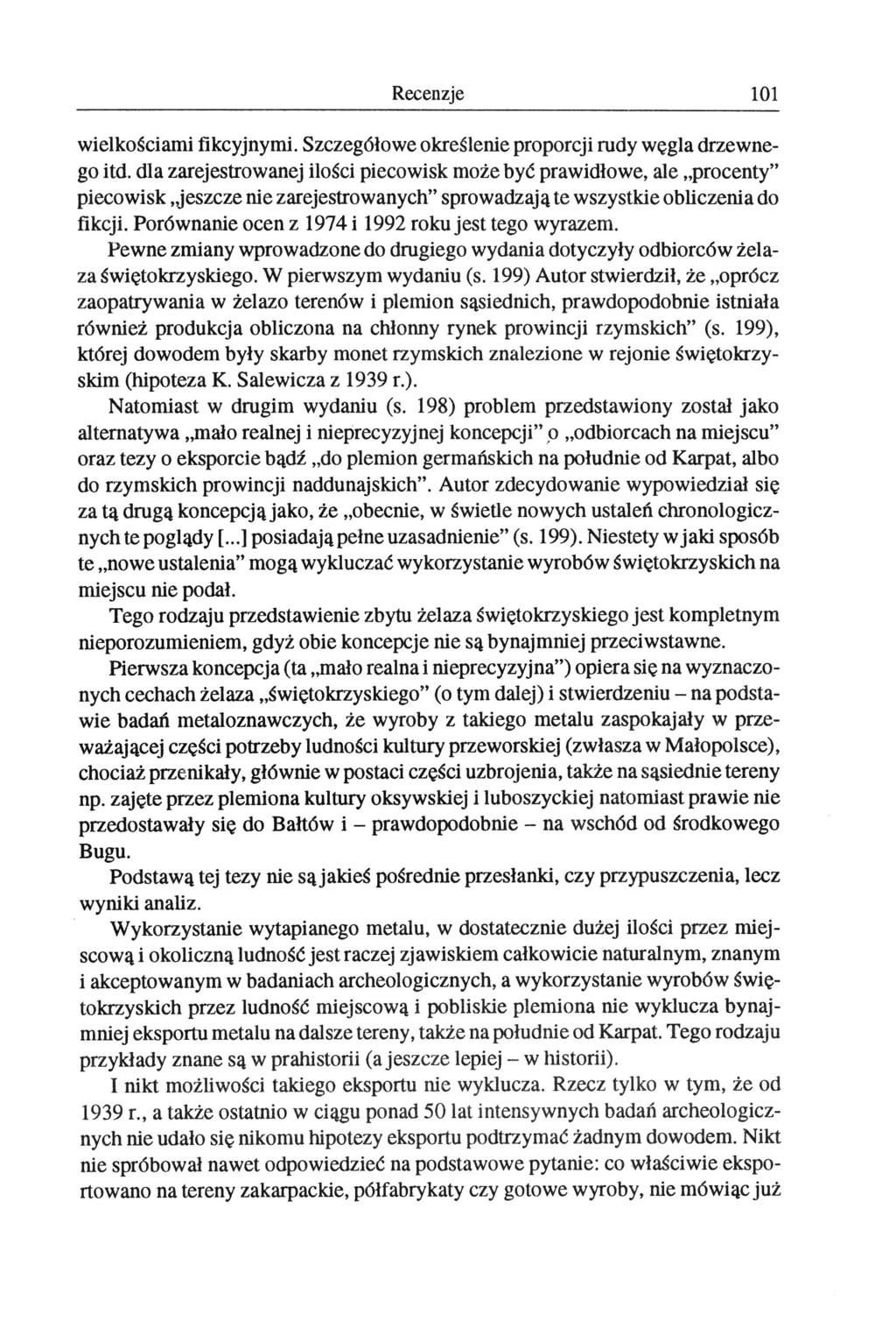 Recenzje 101 wielkościami fikcyjnymi. Szczegółowe określenie proporcji rudy węgla drzewnego itd.