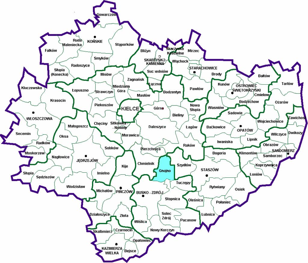 Skadla to jedno z 26 sołectw Gminy Gnojno, w skład której wchodzą następujące sołectwa: Balice, Bugaj, Kalki, Glinka, Gnojno, Gorzakiew, Grabki Małe, Janowice Poduszowskie, Janowice Raczyckie,